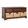 Safavieh Bud 3 Drawer Storage Unit - Dark Cherry AMH5701D